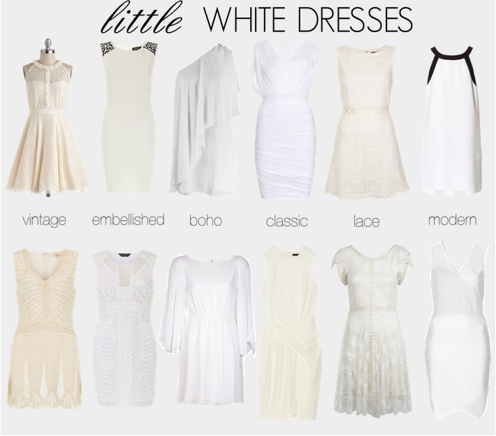 LWD (little white dress) shopping guide with BB Style | Stacy McCain ...